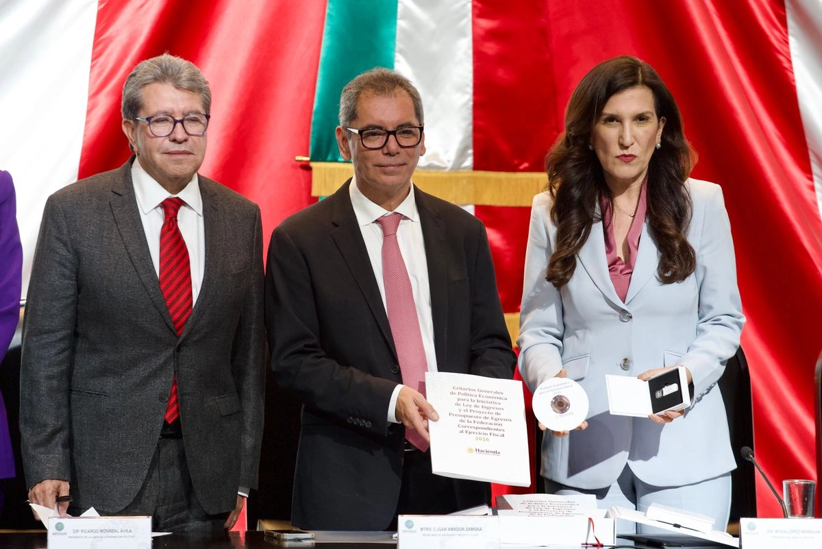 Entrega del Paquete Económico a la Cámara de Diputados el pasado 8 de septiembre. Foto