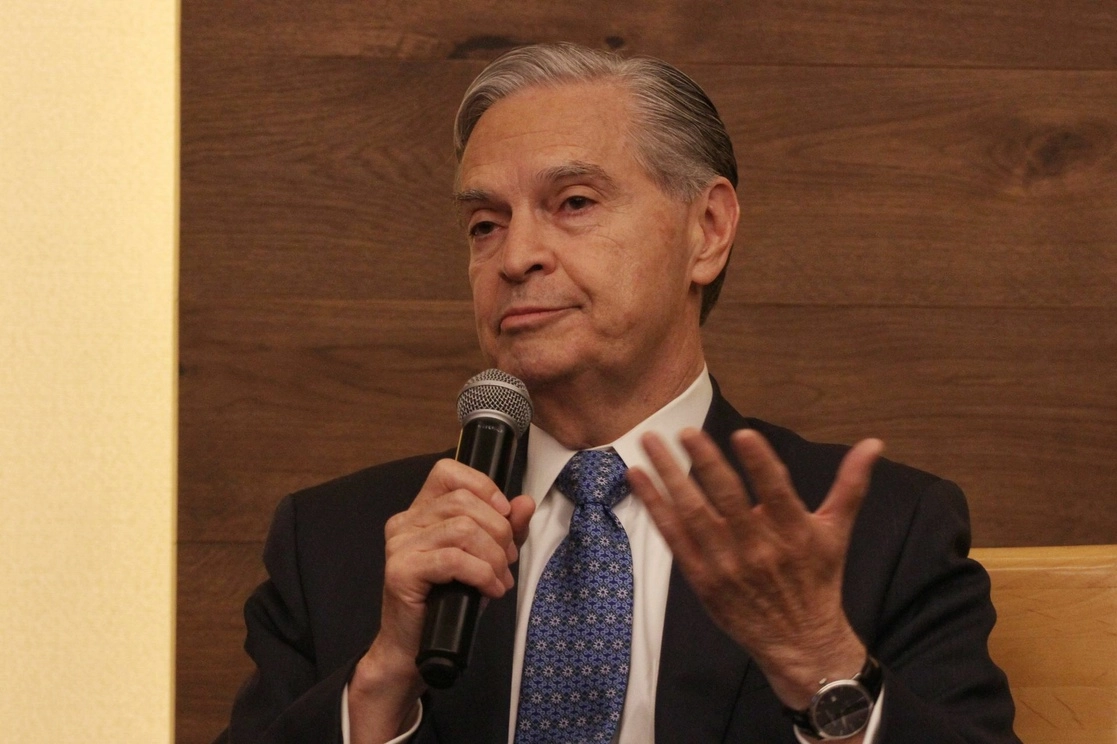 Luis Ernesto Derbez, ex rector de la Universidad de las Américas de Puebla. Foto Cuartoscuro / Archivo