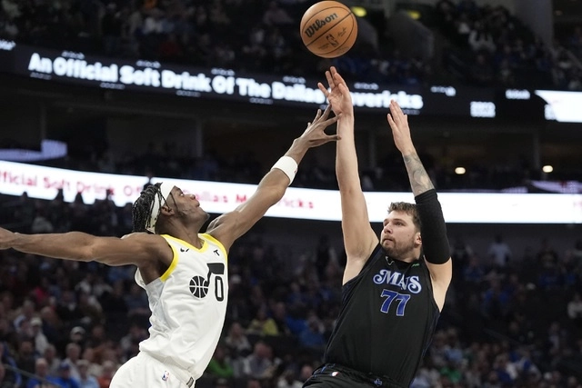 Doncic disputó sólo cuatro minutos del último periodo y no tuvo ninguna asistencia y rebote. Atino 11 de 23 tiros de campo y 4 de 10 triples. Foto Ap


