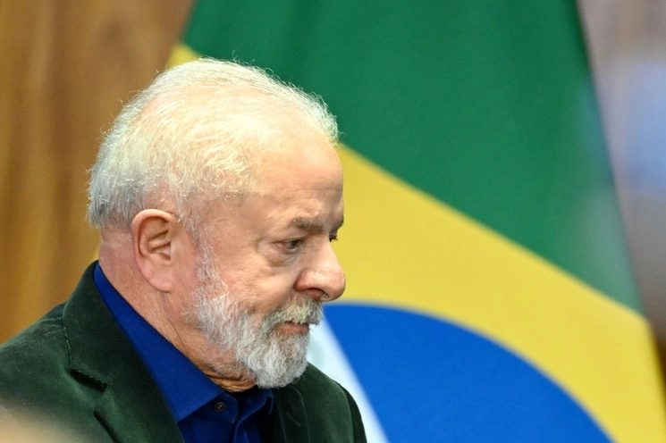El presidente brasileño, Luiz Inácio Lula da Silva, el 28 de agosto de 2023. Foto Afp