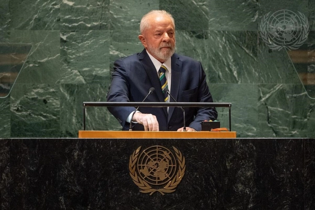 Imagen de archivo del presidente brasileño, Luiz Inácio Lula da Silva, en Naciones Unidas. Foto Europa Press