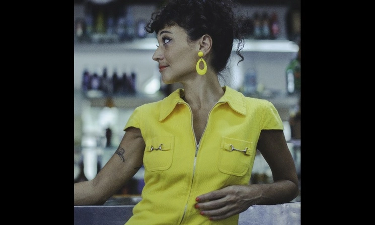 Sol Pereyra grabó el disco La Película en el estudio La Bestia de la CDMX; presenta sus temas en el foro Departamento de la capital mexicana. Foto Lucho Olivera
