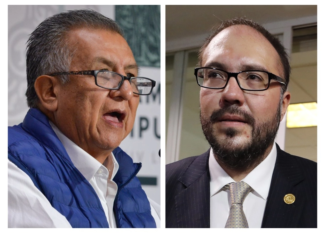 Saúl Huerta y Mauricio Toledo. Foto Cuartoscuro y Carlos Ramos Mamahua / Archivo
