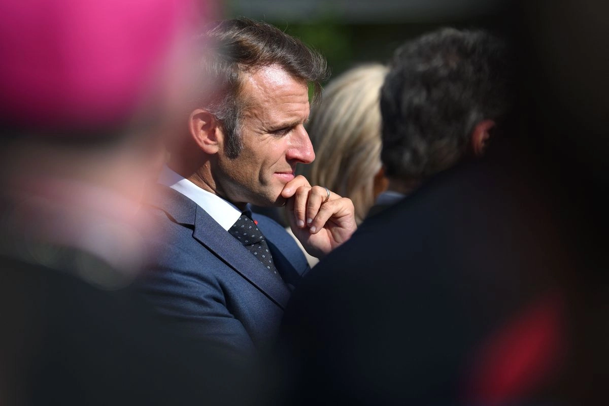 Emmanuel Macron, presidente de Francia.