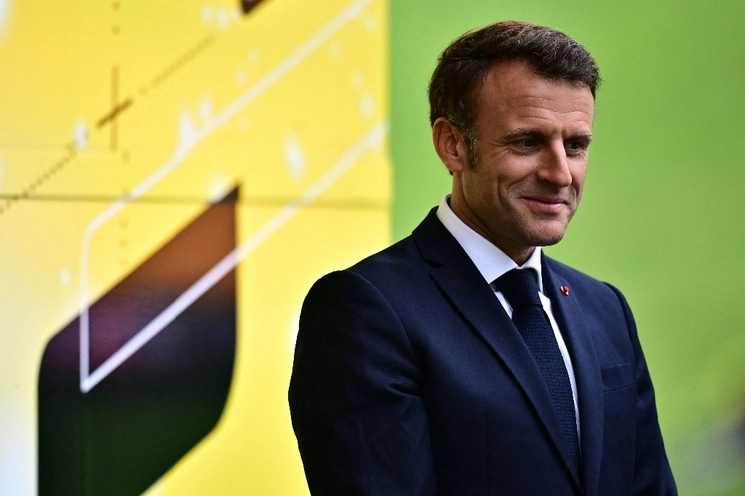 El presidente francés Emmanuel Macron pidió orden y calma, y esfuerzos para abordar las raíces de varios días de disturbios en el país europeo, el 6 de julio de 2023. Foto Afp 