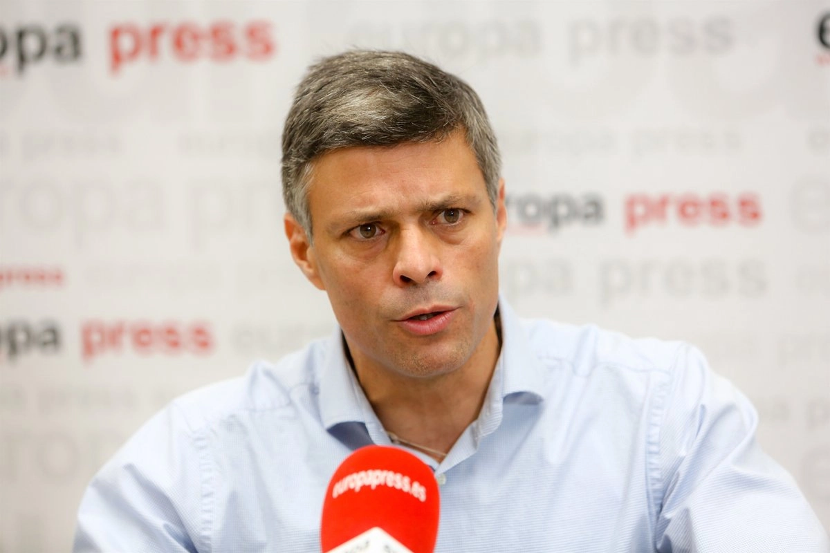  Leopoldo López, dirigente opositor venezolano.