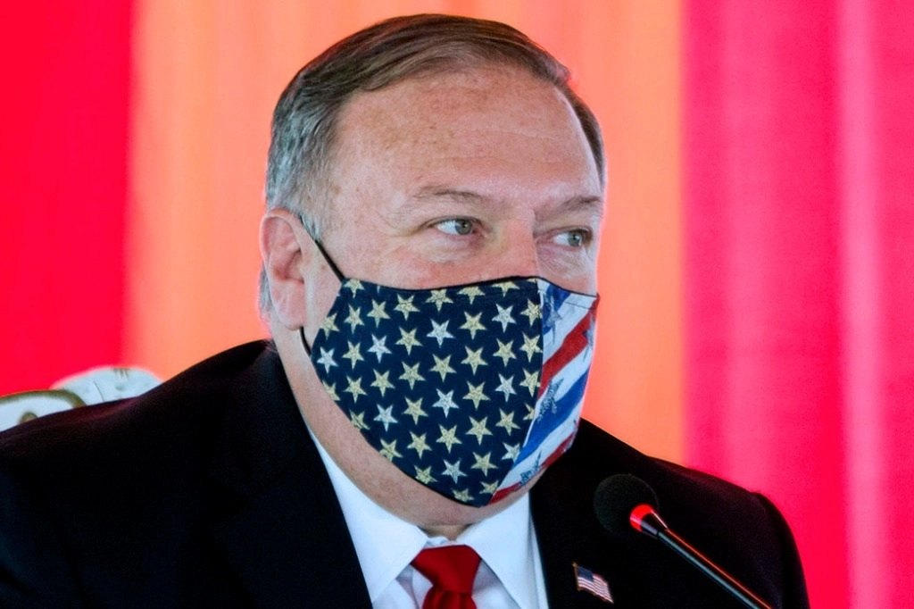 "Sabemos que el régimen de Maduro ha diezmado al pueblo de Venezuela y que el propio Maduro es un narcotraficante acusado. Eso significa que tiene que irse", dijo Pompeo. Foto Afp