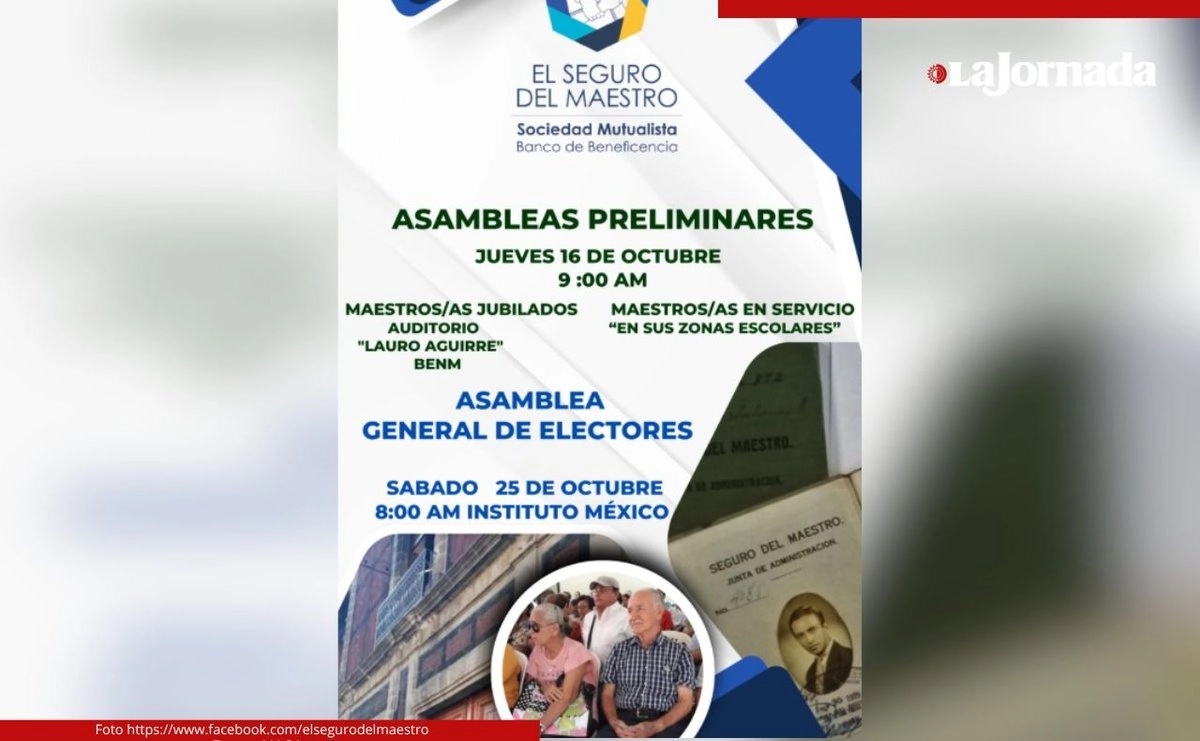 El proceso continuará una vez elegidos los electores, quienes acudirán a una nueva asamblea el próximo 25 de octubre, en la que elegirán a un nuevo secretario y tesorero de la sociedad mutualista para el periodo 2025-2029.

