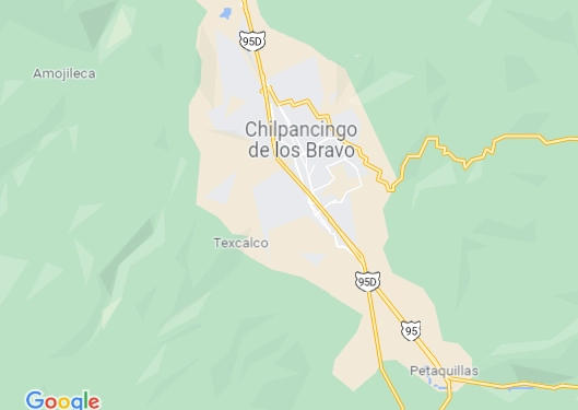 Frente de directores Encargados del Estado de Guerrero, protestaron en Chilpancingo para pedir se cumpla su pliego petitorio. Foto Google Maps 