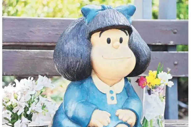 Mafalda. Foto Afp/Andres Larrovere