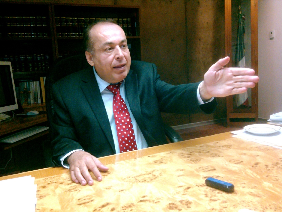Arturo Nahle García, magistrado presidente del Tribunal Superior de Justicia del Estado de Zacatecas. Foto Alfredo Valadez Rodríguez 