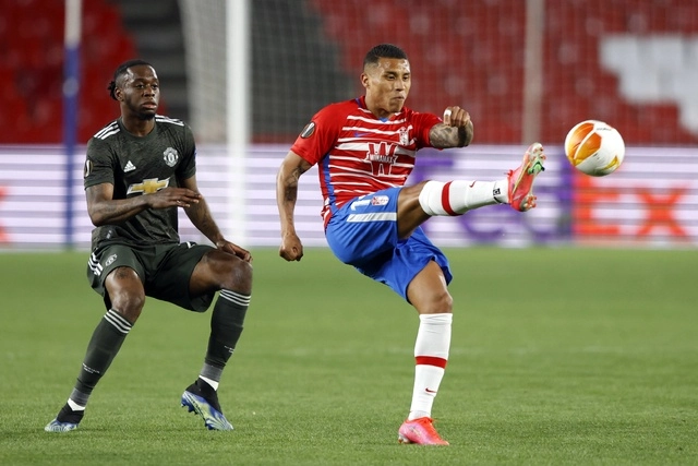 Granada y Manchester United disputan los cuartos de final de la Liga de Europa. Foto Ap