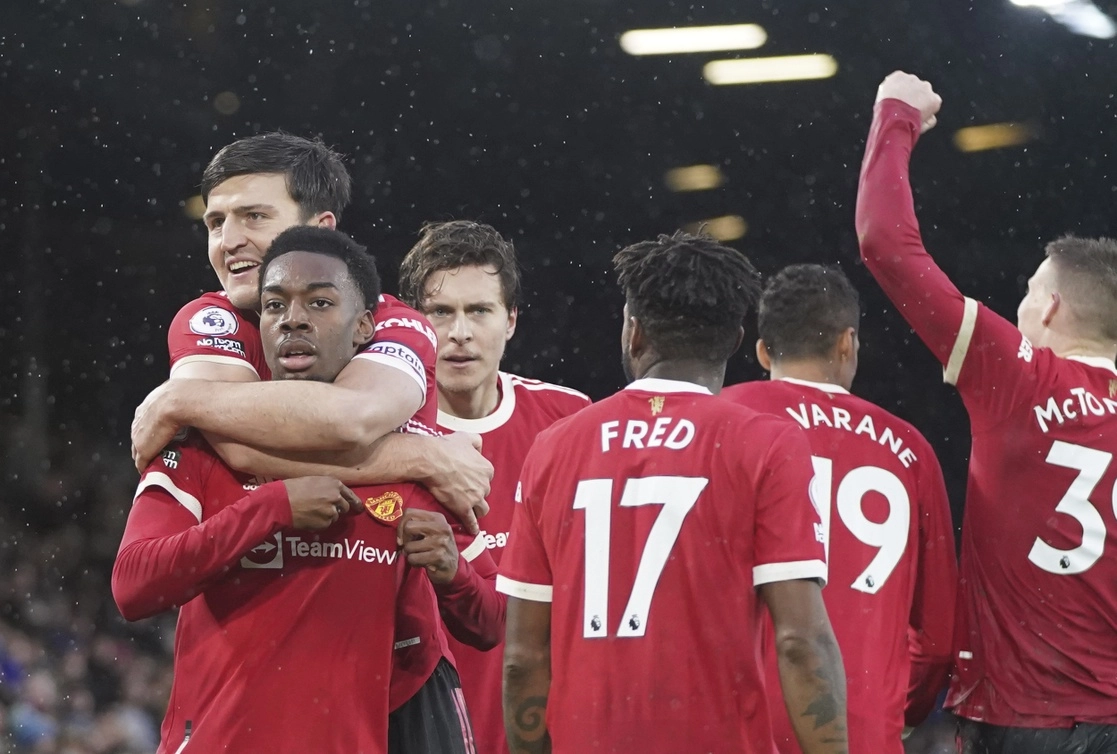 Manchester United suma 46 puntos y se coloca en la cuarta posición de la Liga Premier. Foto Ap