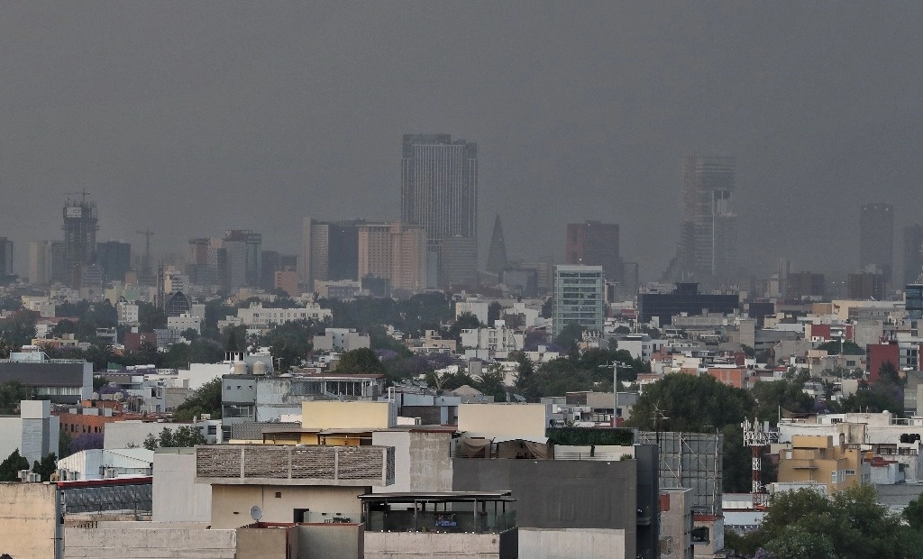 Aspectos de la contaminación en la Ciudad de México. Foto Marco Peláez