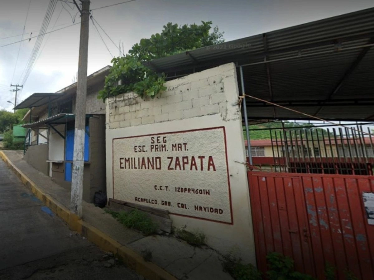 Una escuela primaria en Acapulco, en imagen de archivo. Foto tomada de