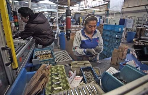 Fábrica en la zona industrial de Vallejo, en la Ciudad de México, en imagen de archivo. Foto ‘La Jornada’