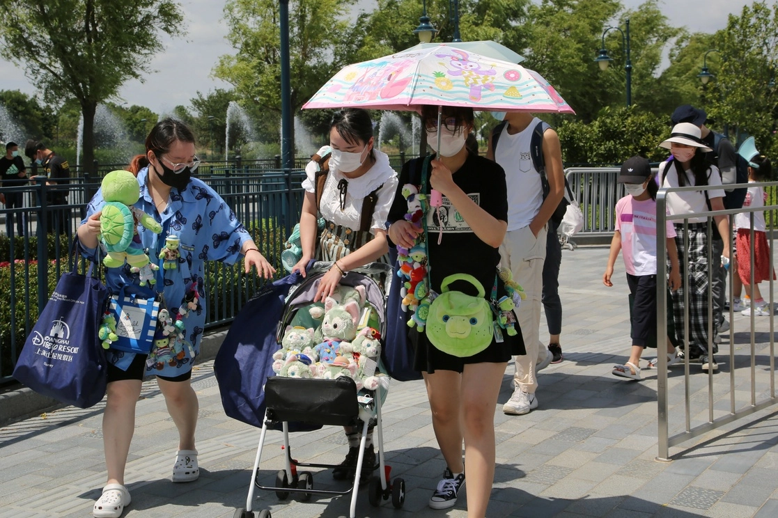 Turistas en Shangai. Foto Ap