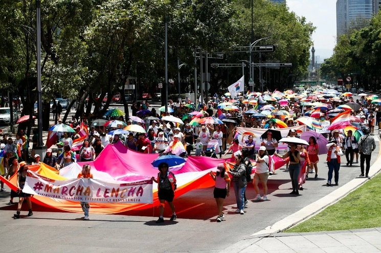Diversos grupos que participaron en la Marcha Lencha no se sienten representados en la caminata que tendrá lugar el próximo sábado. Foto Víctor Camacho 