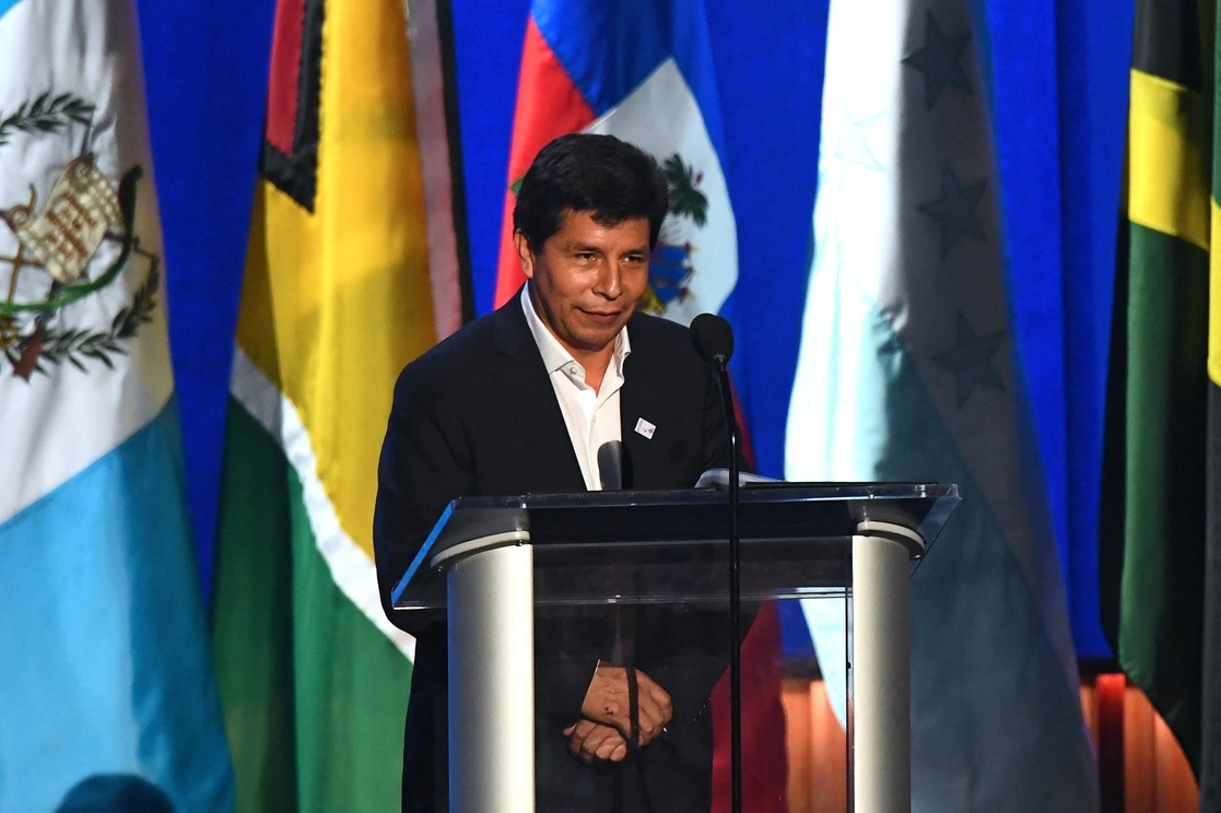 La popularidad del presidente de Perú, Pedro Castillo, se coloca en 19 por ciento, según datos del Instituto de Estudios Peruanos. Foto Afp / Archivo
