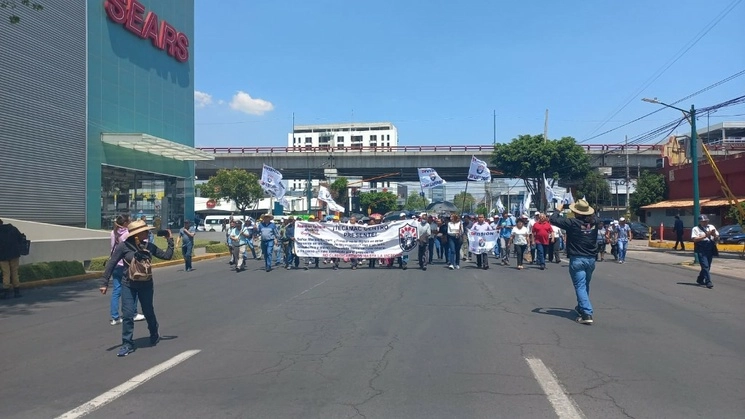 El mitin inició pasadas las diez de la mañana y concluyó antes del medio día, el 12 de junio de 2023. Foto 'La Jornada'