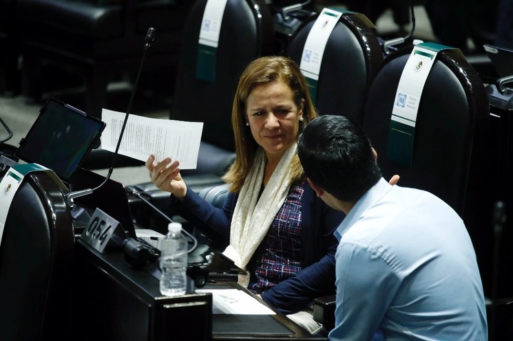 La diputada federal, Margarita Zavala. Foto Cristina Rodríguez / Archivo