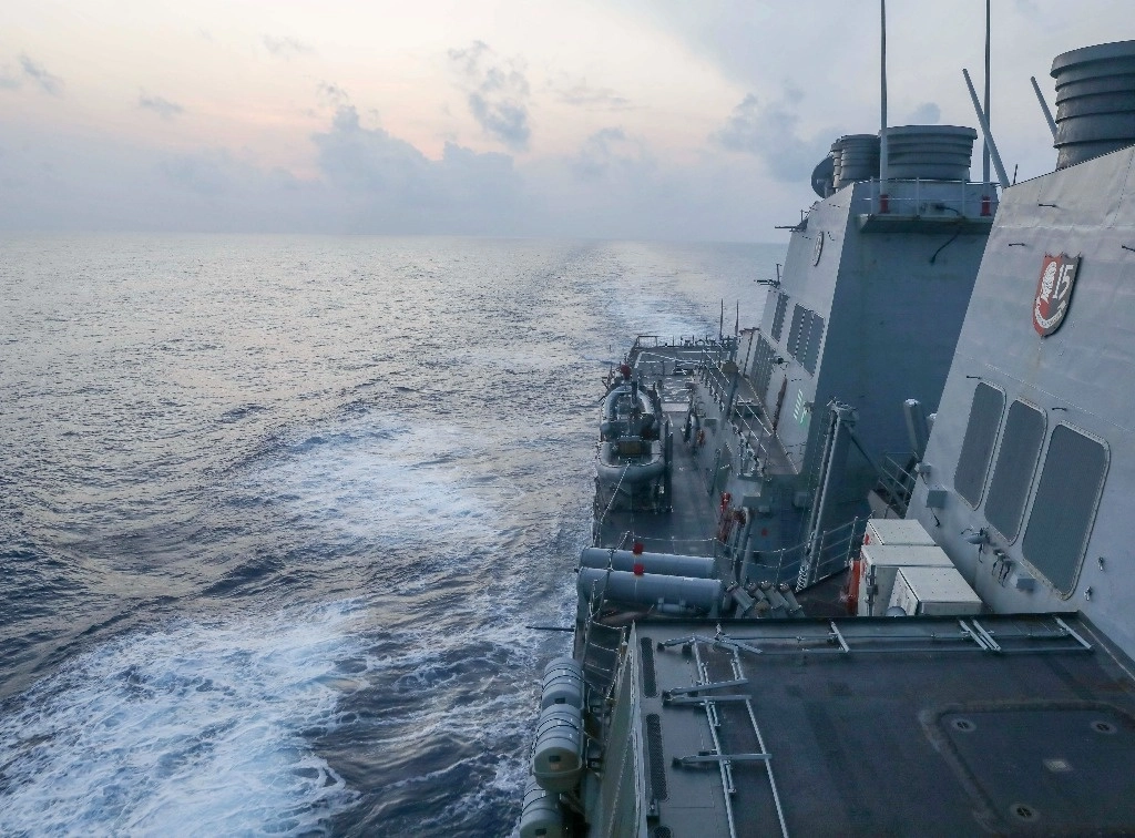 El USS Milius. Foto US 7th Fleet