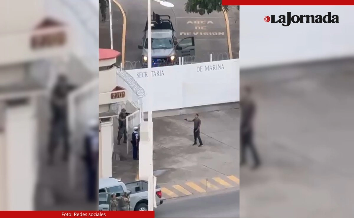 La Semar puntualizó que una vez controlada la situación, se brindó apoyo médico con personal de sanidad naval y el individuo fue trasladado a un hospital para recibir atención especializada. Foto