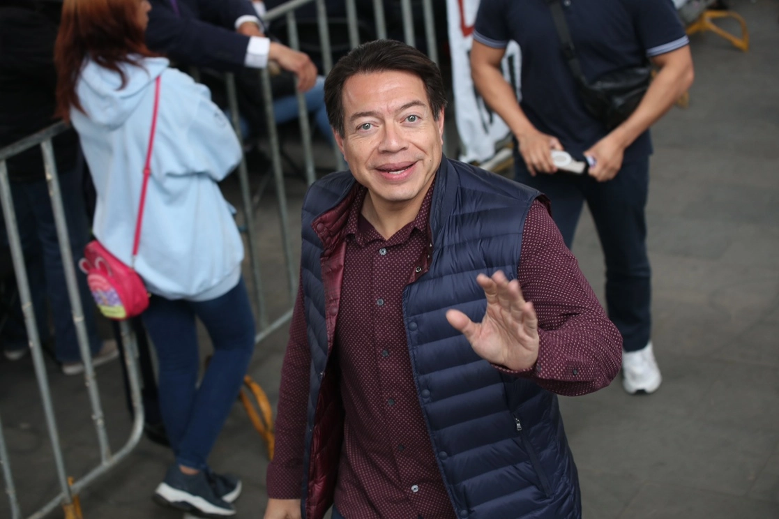 Morena va en camino de la victoria para la elección presidencial de 2024, como lo señalan las encuestas bien hechas, auguró el dirigente de Morena, Mario Delgado. Foto María Luisa Severiano / Archivo 