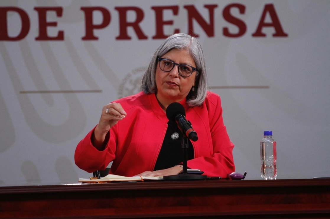 Graciela Márquez Colín ocupará la vicepresidencia de la Junta de Gobierno en el Inegi hasta 2028. Foto LA JORNADA/Cristina Rodríguez 