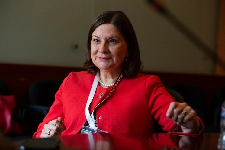 Martha Bárcena, embajadora de México en Estados Unidos. Foto Pablo Ramos / Archivo