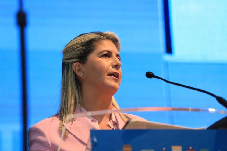 Martha Herrera, co-presidenta de ARISE, primera latinoamericana en ocupar el puesto. Foto Cortesía ARISE