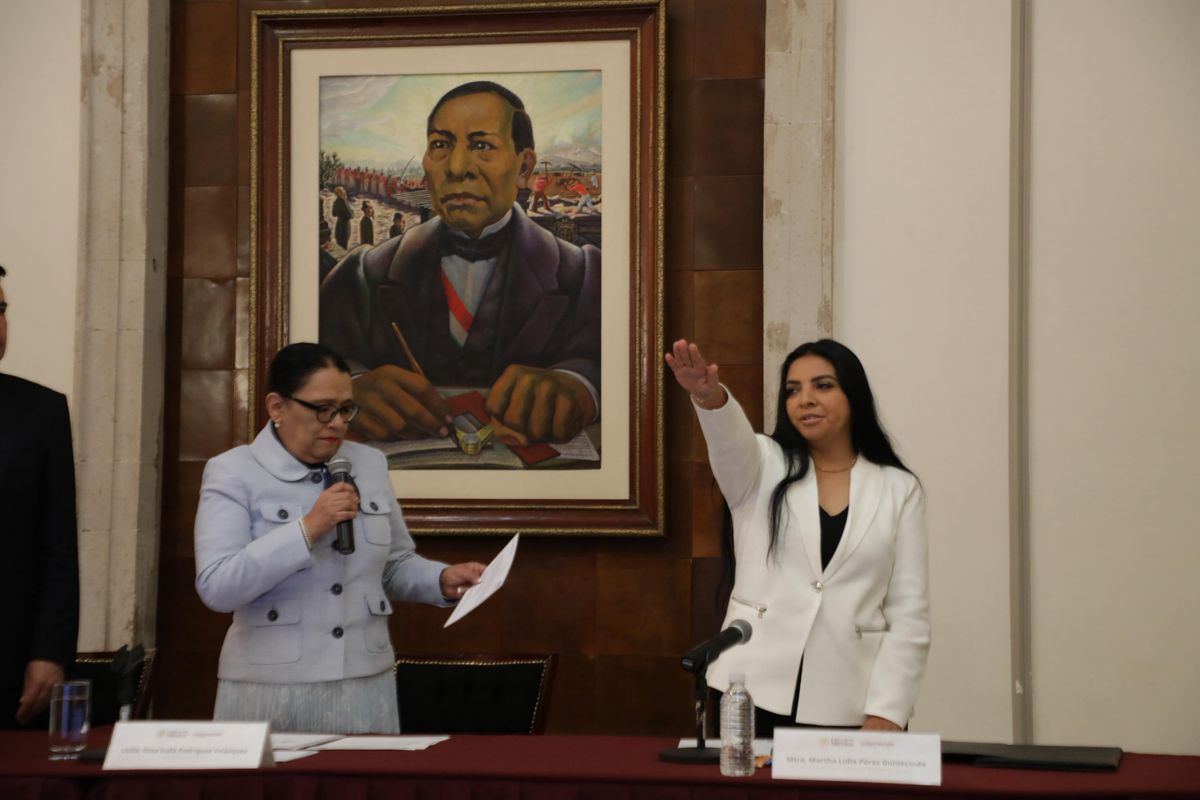 Martha Lidia Pérez protesta como titular de la Comisión Nacional de Búsqueda 