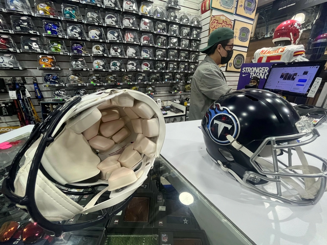 Los cascos poseen la más alta tecnología. Foto Afp