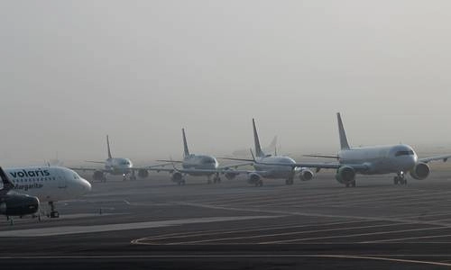 En 2023, el AICM movilizó a 48 millones 415 mil 693 pasajeros, 4.7 por ciento más que en 2022 cuando se contabilizaron 46 millones 258 mil 521 usuarios.  Foto Alfredo Domínguez / archivo