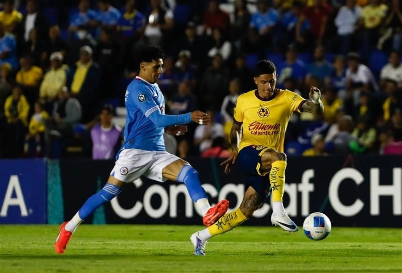 Brian Rodríguez, quien brilló el fin de semana con las Águilas, ayer no pudo aportar su cuota goleadora. Foto 