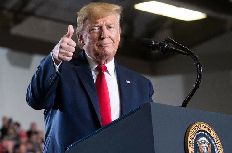 Donald Trump, presidente de Estados Unidos. Afp