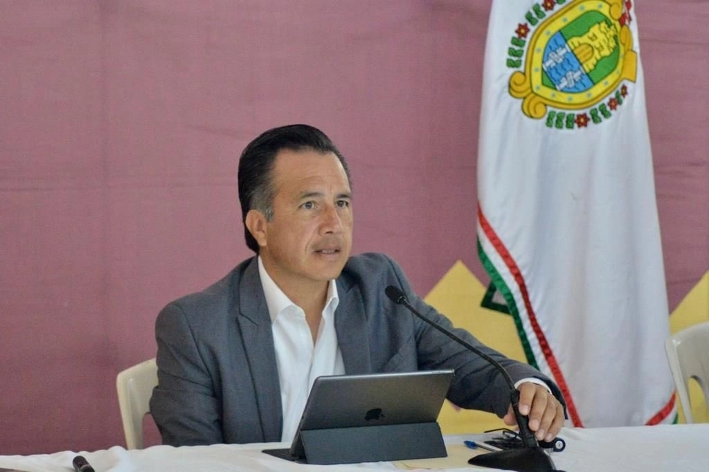 Cuitláhuac García, gobernador de Veracruz. Foto tomada de X @CuitlahuacGJ / Archivo