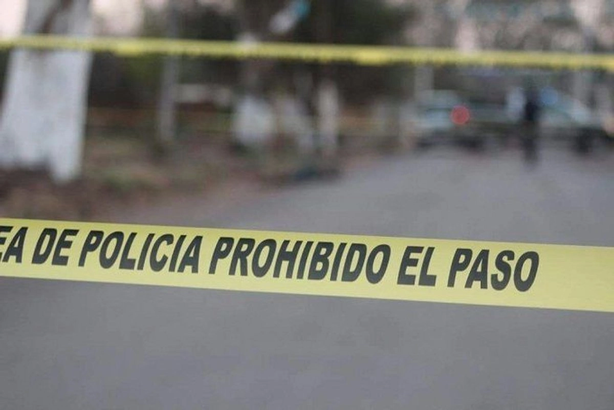 Cinta policial para delimitar la zona de un crimen. Foto