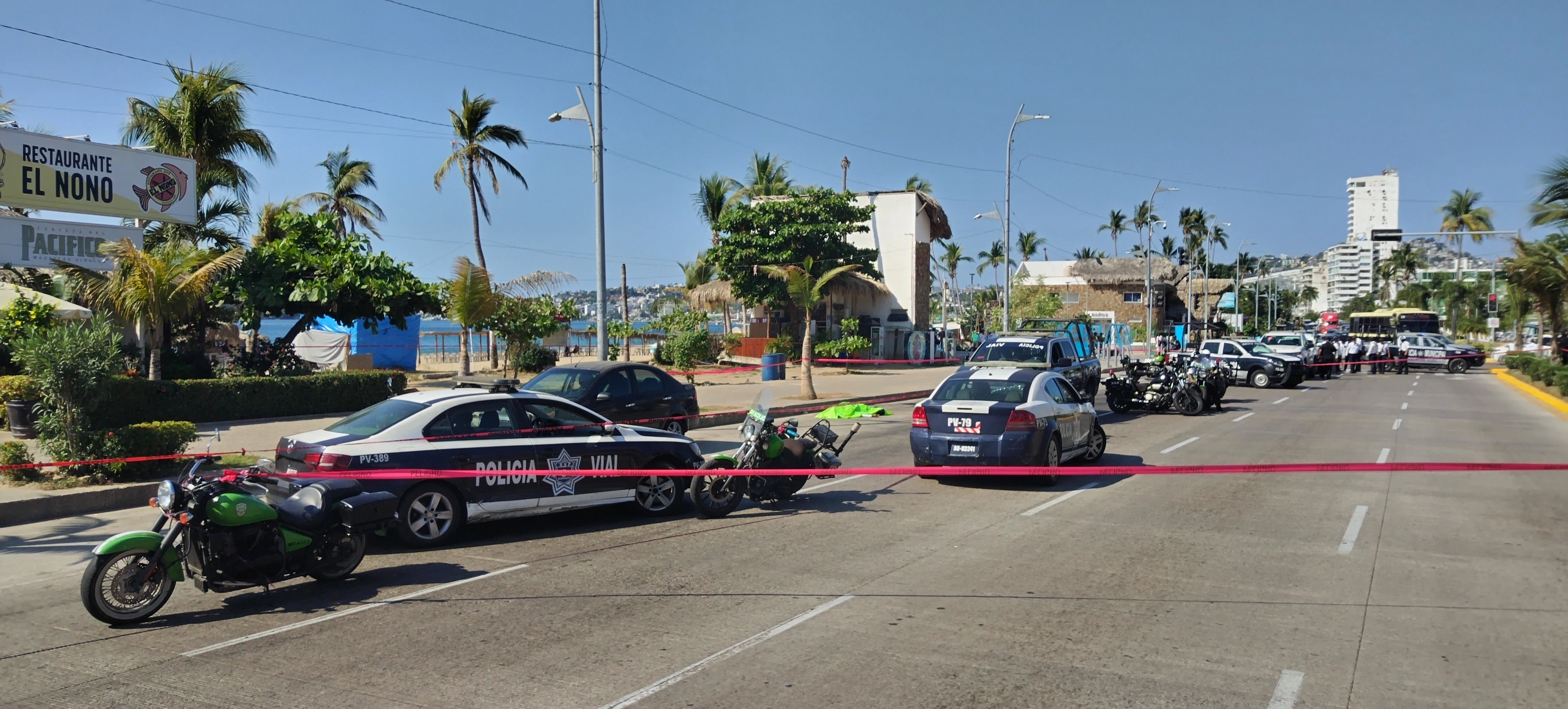 El agente solicitó sus documentos a un conductor quien se negó y disparó contra el uniformado intentando darse a la fuga, pero fue detenido momentos después. Foto