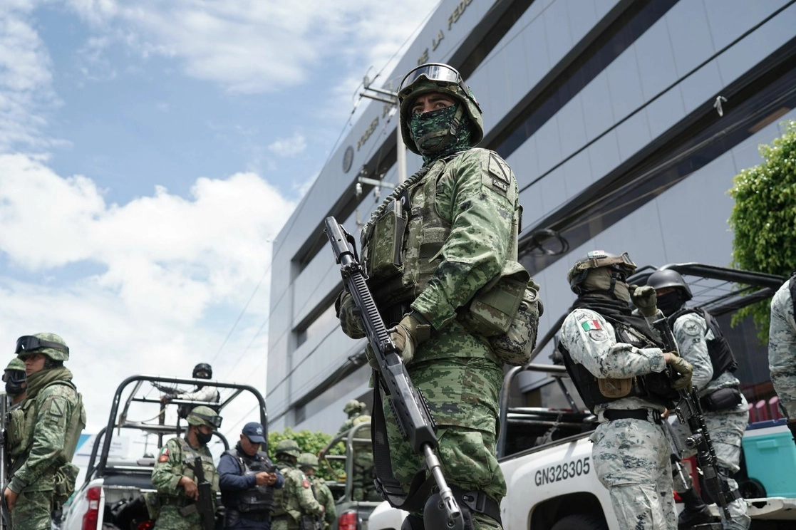 Operativo militar en Michoacán. Foto Cuartoscuro/ archivo