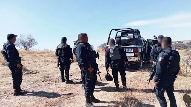 Policías estatales de Zacatecas en imagen de archivo.