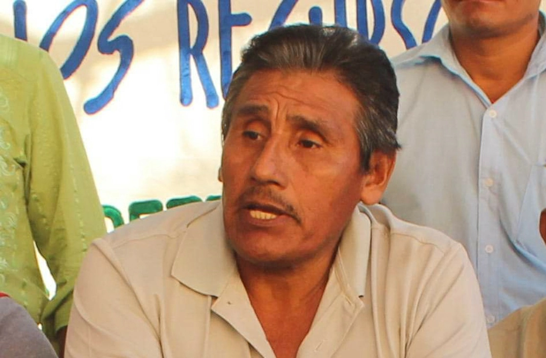 Jaime Jiménez Ruiz formó parte del movimiento por la defensa del Río Verde y fue agente municipal en Paso de la Reyna.  Foto Educa Oaxaca