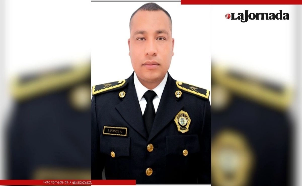 Pablo Vázquez, secretario de Seguridad Ciudadana de la Ciudad de México, lamentó el asesinato de José Jacinto Ponce Alfaro, jefe de sector en Tlatelolco. Foto  