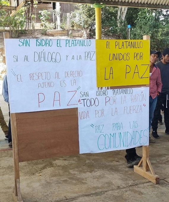 Tres habitantes de San Juan Mazatlán murieron tras ser emboscados presuntamente por habitantes de Santo Domingo Petapa. Foto La Jornada