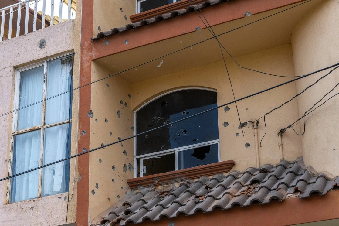 En febrero pasado un domicilio recibió más de 200 balazos por un comando en Fresnillo. Foto Cuartoscuro