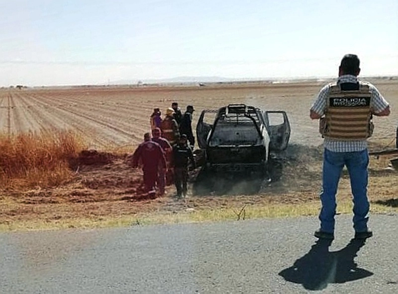 Policías realizaron varios operativos después del primer enfrentamiento en Zacatecas, el 11 de marzo de 2021. Foto La Jornada