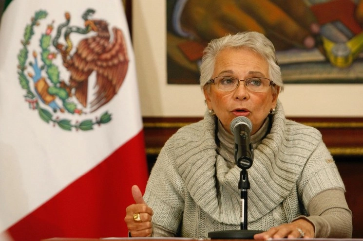 Olga Sánchez Cordero, titular de la secretaría de Gobernación. Foto Roberto García Ortiz / Archivo