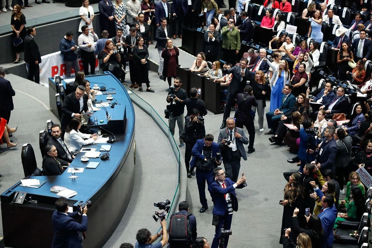 Sesión del Congreso General este 01 de septiembre de 2025. Foto 