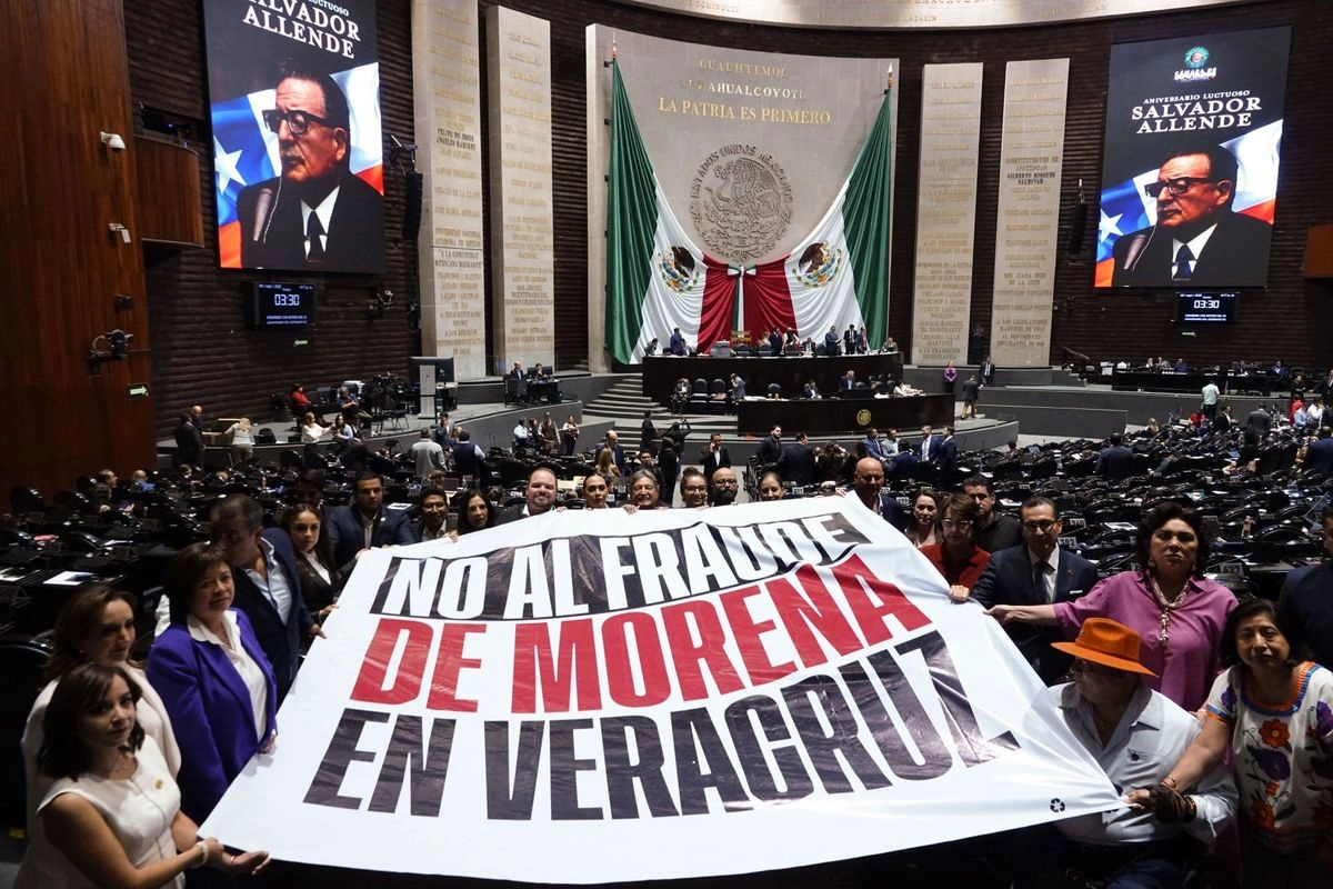 El partido Movimiento Ciudadano ha denunciado que las elecciones en Veracruz no fueron transparentes, por lo que pide se repitan. Foto 