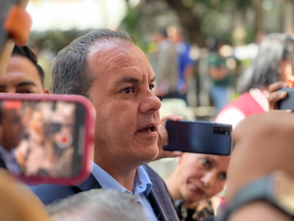 El gobernador de Morelos, Cuauhtemoc Blanco. Foto Rubicela Morelos 